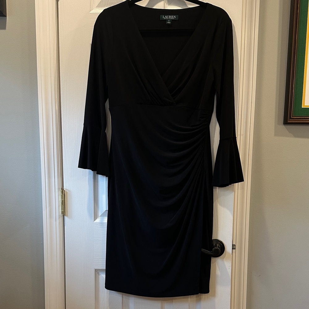 Ralph Lauren Black Long Sleeve Dress